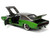 Interior Close-Up of 1970 Dodge Charger R/T Diecast Model by Jada Toys Featuring Detailed Dashboard, Seats, and Steering Wheel – Collector-Grade Realism