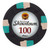 Showdown 13.5-gram Poker Chips (25-pack) - Clay Composite K940-10803653345598