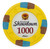 Showdown 13.5-gram Poker Chips (25-pack) - Clay Composite K940-10803653345598