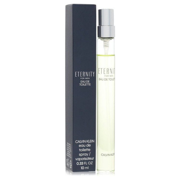 Eternity by Calvin Klein Mini EDT Spray .33 oz (Men) V728-568586