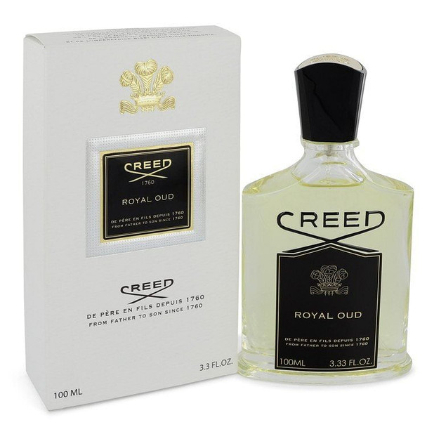 Royal Oud by Creed Eau De Parfum Spray (Unisex) 3.3 oz (Men) V728-545239