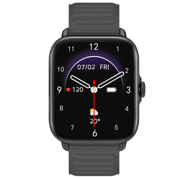 SmartPRO Smartwatch with sleek magnetic Milanese loop strap displayed on wrist, showing heart rate tracking on full-color HD screen, compatible with iPhone and Android