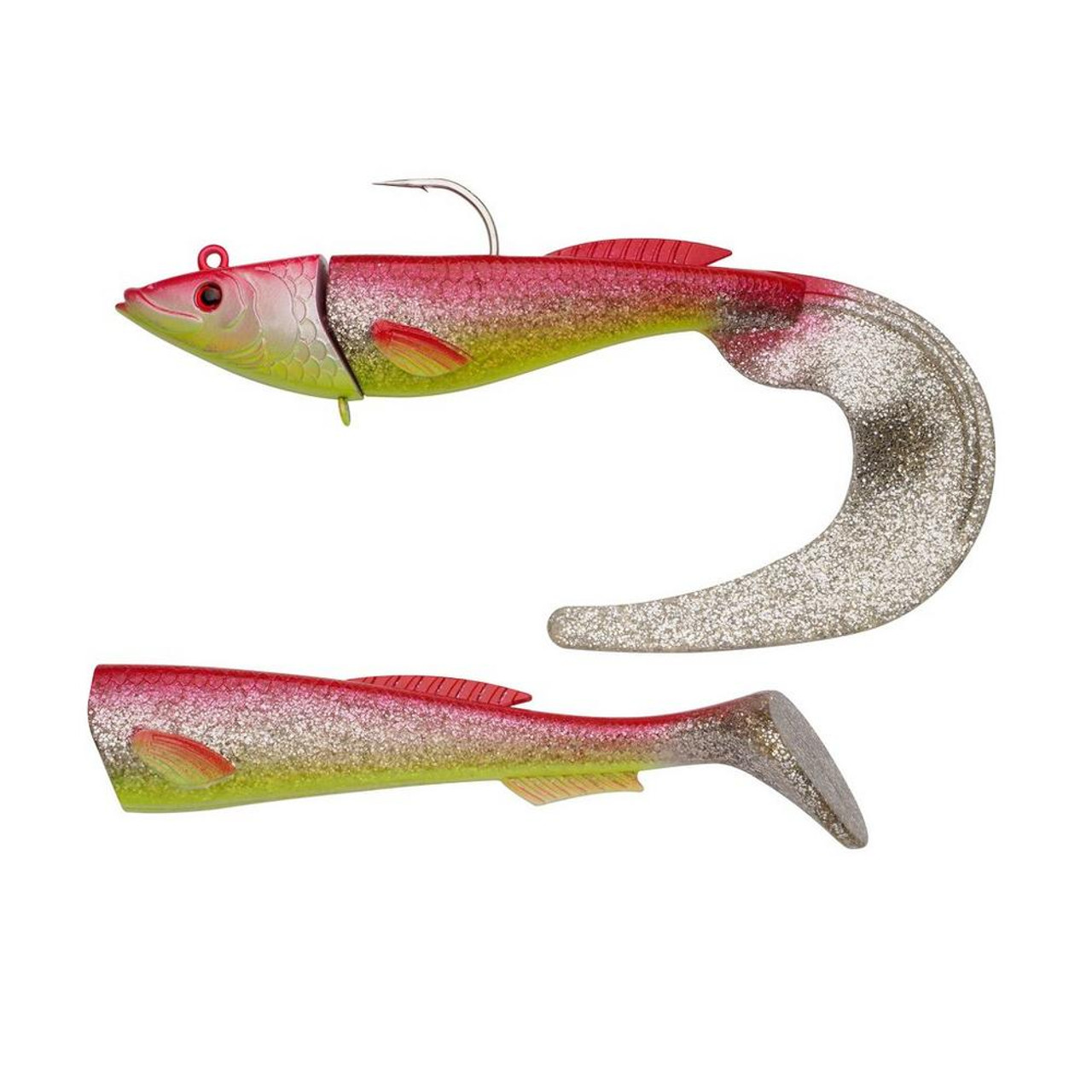 Berkley PowerBait Power Herring (Red Chartreuse)