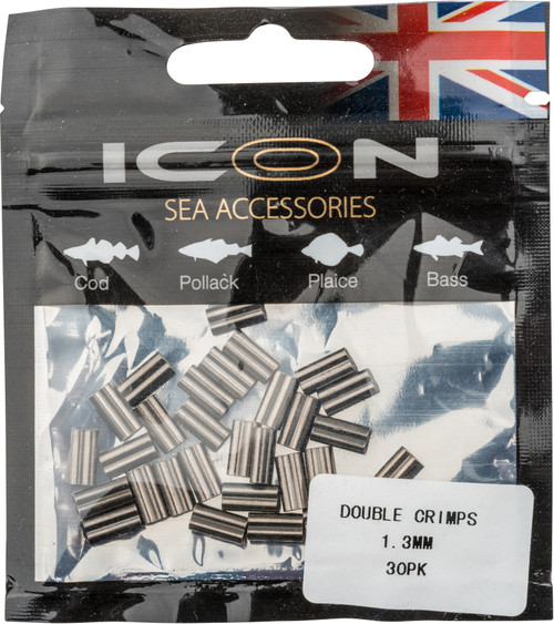 Leeda Icon Double Crimps - 1.3mm