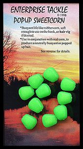 Enterprise Tackle Pop-Up Imitation Sweetcorn, Green