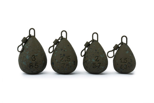 Swivel Pear Carp Leads