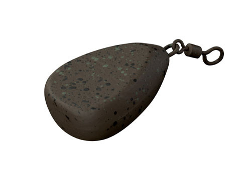 Swivel Flat Pear Carp Lead