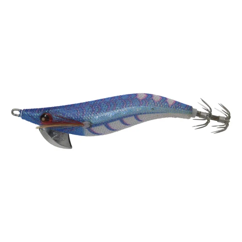 HTO IKA Prey Squid Jig - Blue Prawn