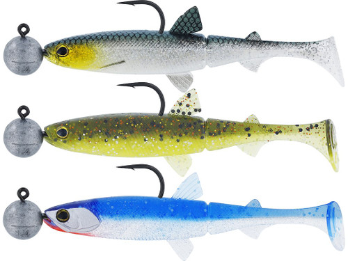 Westin HypoTeez Shadtail R 'N R Lures - Clear Water Mix