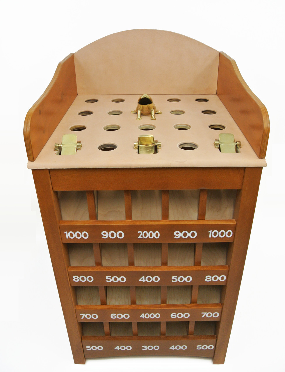 Golden Oak Stained Sapo Game | Frog Toss Game | The Frog Game