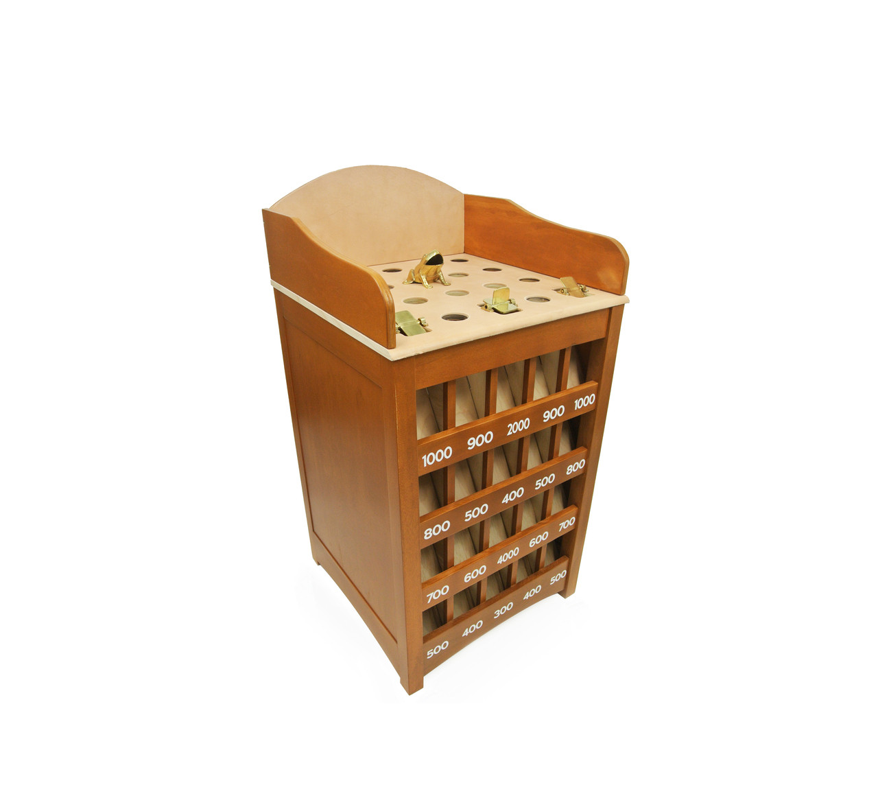 Golden Oak Stained Sapo Game | Frog Toss Game | The Frog Game