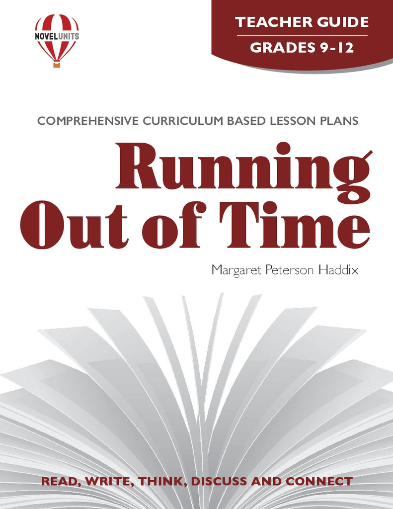 Running Out Of Time Novel Unit Teacher Guide