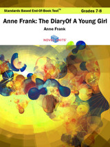 Anne Frank The Diary Of A Young Girl Standards Based End-Of-Book Test