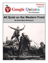 All Quiet on the Western Front Google Forms Quizzes