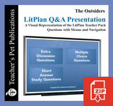 The Outsiders Study Questions on Presentation Slides | Q&A Presentation