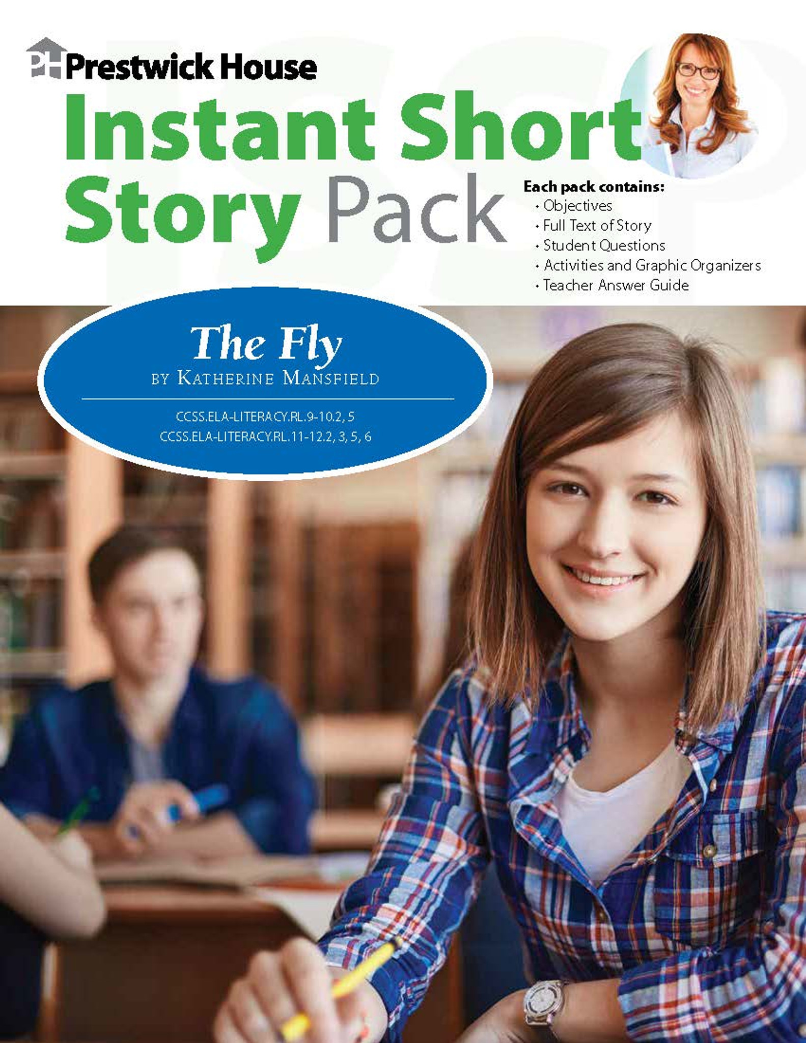 Download The Fly Instant Short Story Pack Lesson Plans