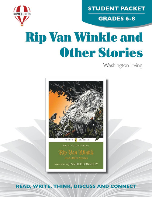 Rip Van Winkle And Other Stories Novel Unit Student Packet