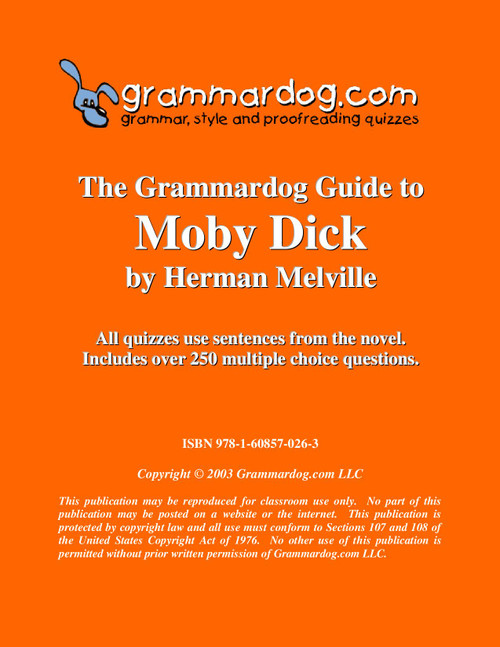 Moby Dick Grammardog Guide