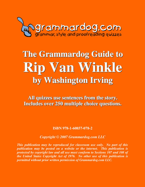 Rip Van Winkle Grammardog Guide