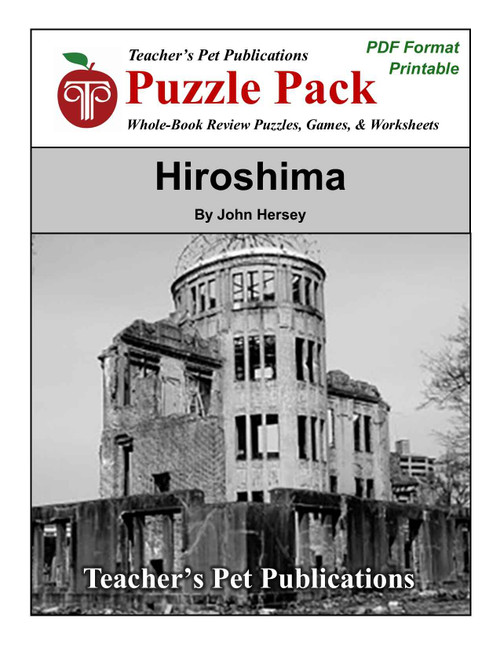 Hiroshima Puzzle Pack Worksheets, Activities, Games