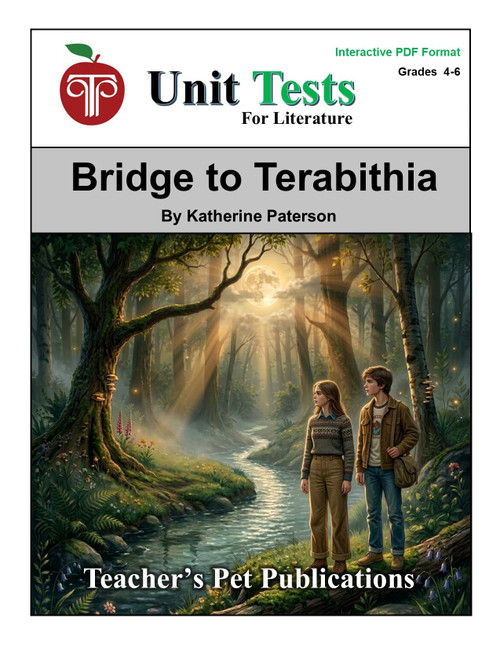 Bridge To Terabithia Interactive PDF Unit Test