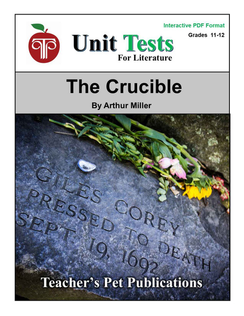 The Crucible Interactive PDF Unit Test