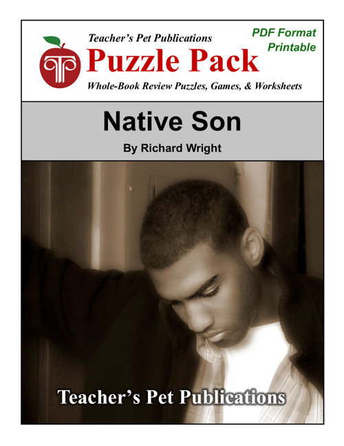 Native Son Puzzle Pack Worksheets, Activities, Games