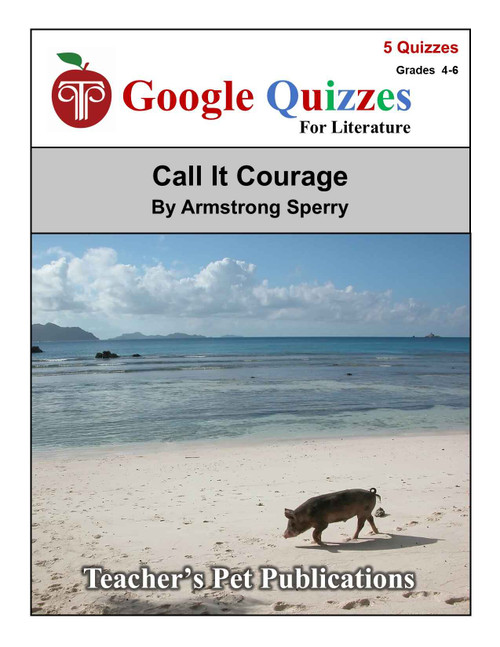 Call It Courage Google Forms Quizzes