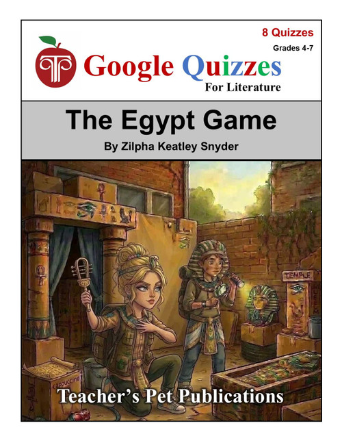 The Egypt Game Google Forms Quizzes