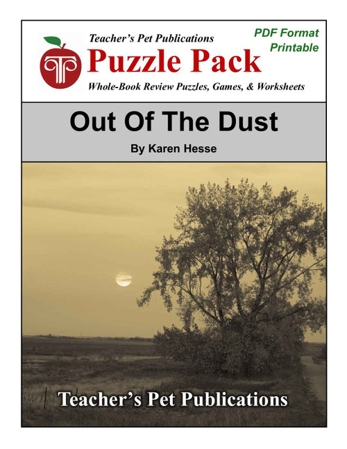 Out of the Dust Puzzle Pack Worksheets, Activities, Games