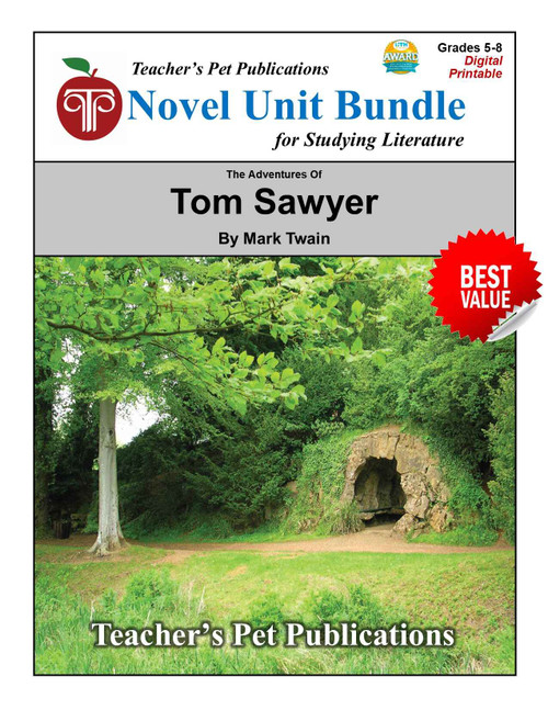 The Adventures of Tom Sawyer LitPlan Novel Unit Bundle