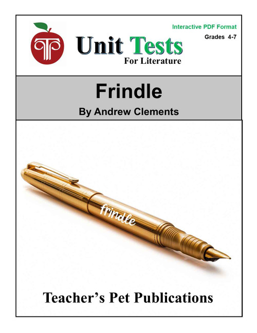 Frindle Interactive PDF Unit Test