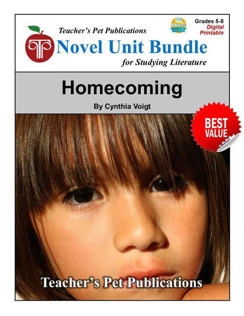 Homecoming LitPlan Novel Study Unit Bundle