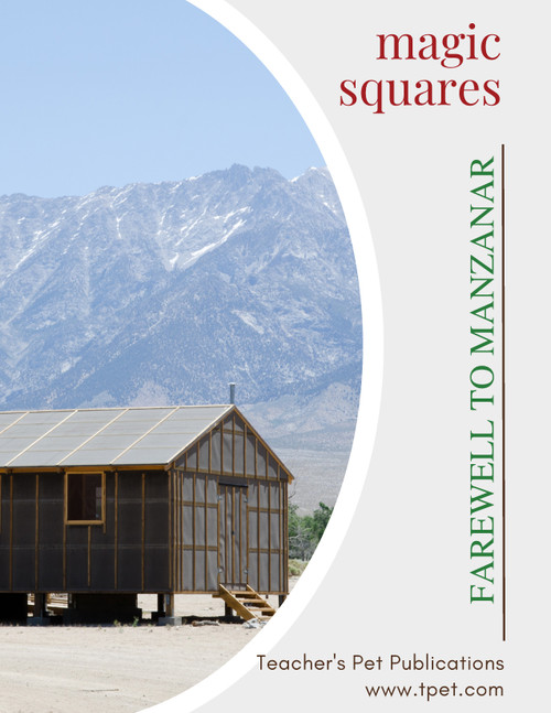 Farewell To Manzanar Magic Squares Review Game Worksheet