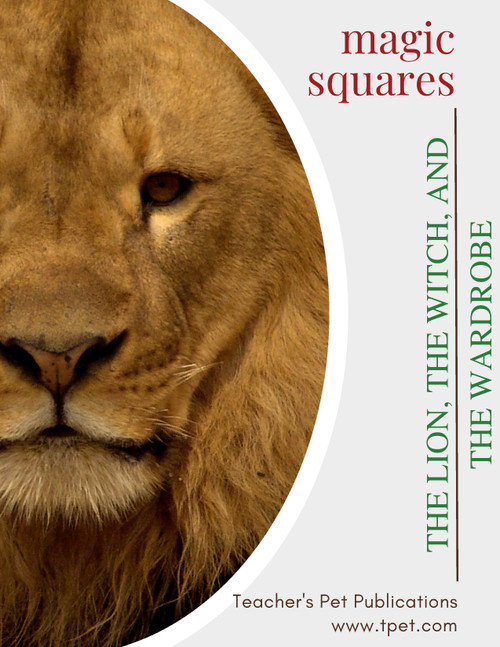 The Lion The Witch And The Wardrobe Magic Squares Review Game Worksheet