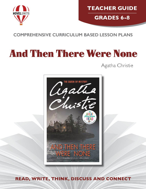 And Then There Were None Novel Unit Teacher Guide