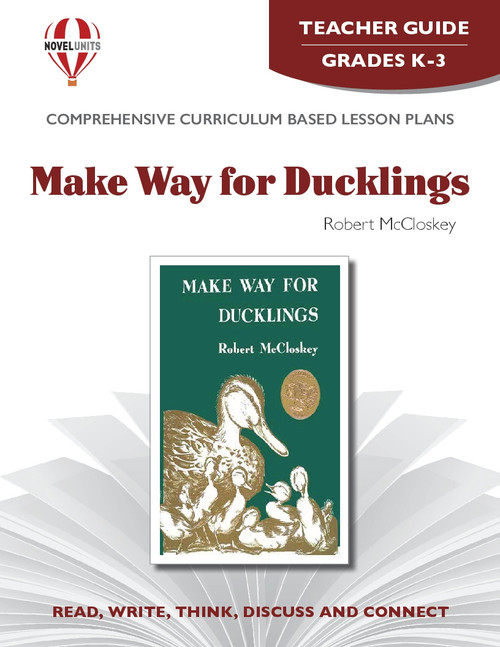 Make Way For Ducklings Novel Unit Teacher Guide