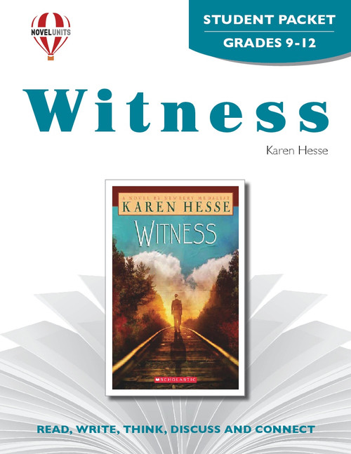 Witness Novel Unit Student Packet