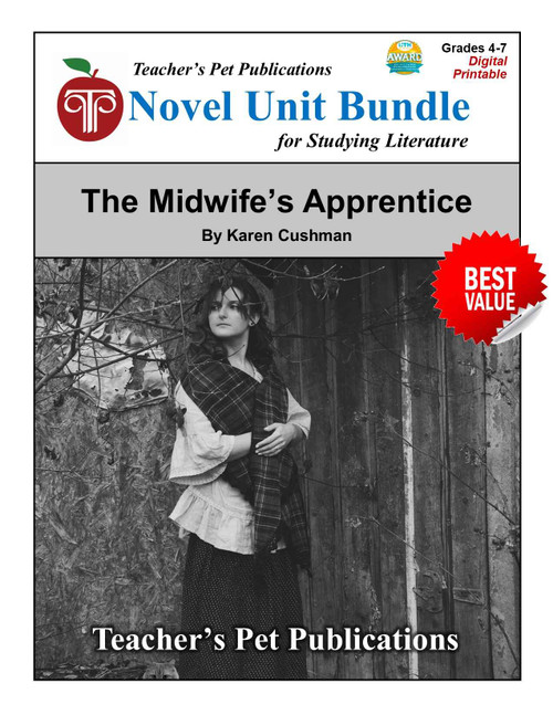 The Midwife’s Apprentice LitPlan Novel Study Unit Bundle