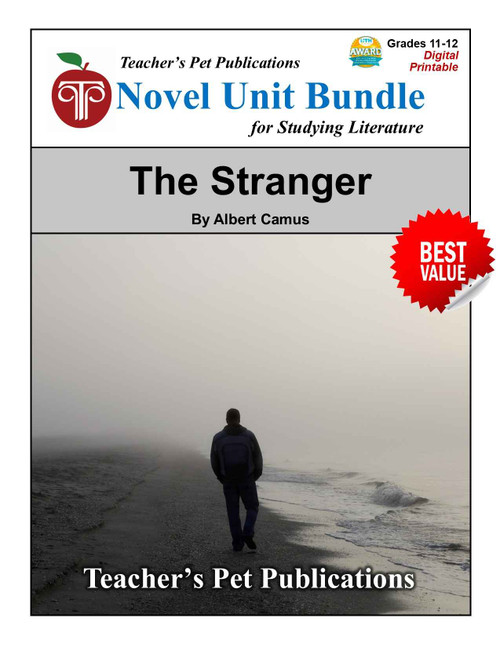 The Stranger LitPlan Novel Study Unit Bundle