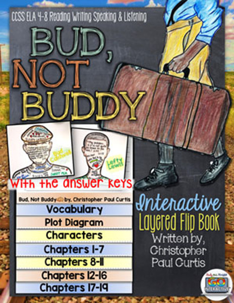 Bud Not Buddy Novel Study Flip Book