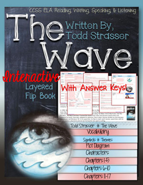 The Wave Novel Study Flip Book