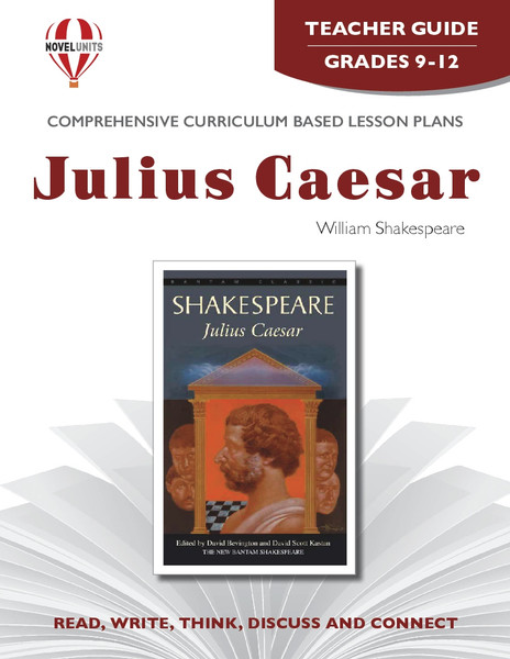 Julius Caesar Novel Unit Teacher Guide