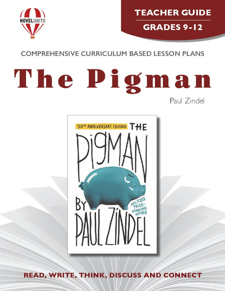 The Pigman Novel Unit Teacher Guide