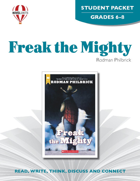 Freak The Mighty Novel Unit Student Packet