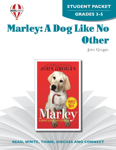 Marley: A Dog Like No Other Novel Unit Student Packet