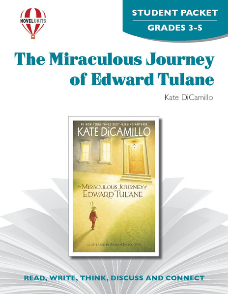 The Miraculous Journey Of  Edward Tulane Novel Unit Student Packet