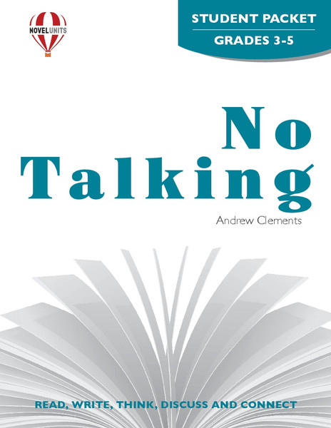 No Talking Novel Unit Student Packet