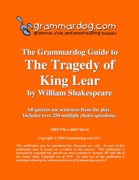 King Lear Grammardog Guide
