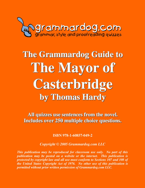 The Mayor of Casterbridge Grammardog Guide